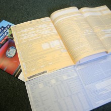 Printing of printed forms, instructions and manuals